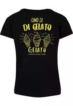 Футболка с принтом CONO DI GELATO TEE Merchcode, черный