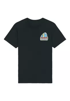 Футболка с принтом COOKIE MONSTER F4NT4STIC, черный