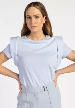 Футболка с принтом CORA CO Aaiko, цвет sky blue