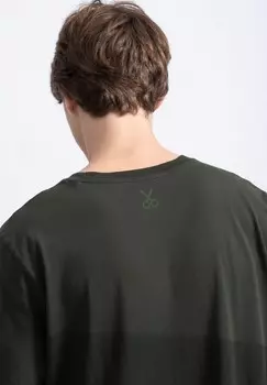 Футболка с принтом CORDIALIS ROEP KAFT, цвет Mottled Black