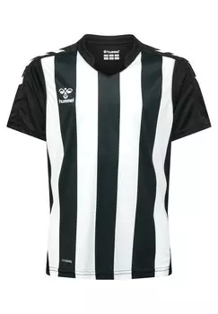 Футболка с принтом CORE Hummel, цвет black white