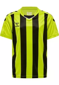 Футболка с принтом CORE Hummel, цвет lime popsicle black