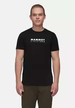 Футболка с принтом CORE Mammut, черный