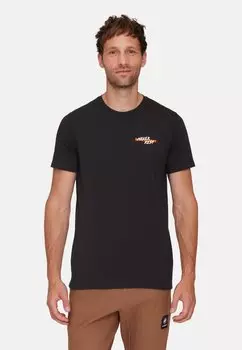 Футболка с принтом Core Never Rest Mammut, черный