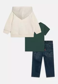 Футболка с принтом CORE ZIP UP HOODIE SET Levi's®, кремовый