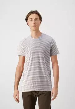 Футболка с принтом CORNELIO JOOP! Jeans, коричневый