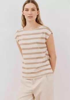 Футболка с принтом CORTEFIEL, бежевый