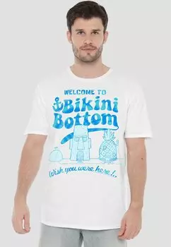 Футболка с принтом Cotton Soul, белый