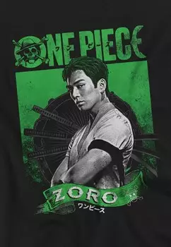 Футболка с принтом Cotton Soul, черный