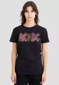 Футболка с принтом Cotton Soul, черный