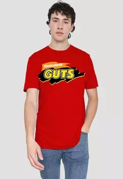 Футболка с принтом Cotton Soul, красный