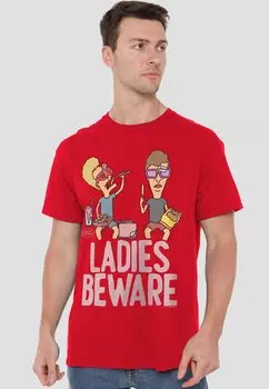 Футболка с принтом Cotton Soul, красный