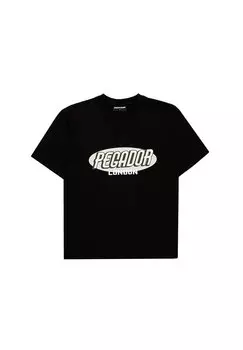 Футболка с принтом COUNTY Pegador, черный