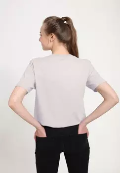 Футболка с принтом CRASH & BURN PORKER Henry Tiger, кремовый