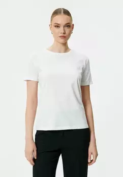 Футболка с принтом CREW NECK SHORT SLEEVE Koton, белый