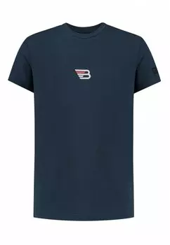 Футболка с принтом CREWNECK SS Ballin, цвет navy