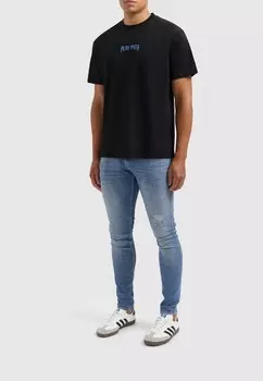 Футболка с принтом CREWNECK SS Pure Path, черный