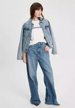 Футболка с принтом Cross Jeans, белый