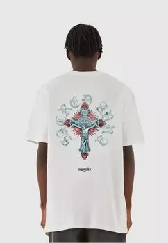 футболка с принтом Cross X Heavy Oversized MJ Gonzales, цвет ready for dye