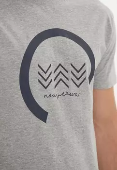 Футболка с принтом Cruz, серый