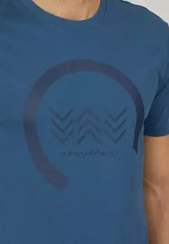 Футболка с принтом Cruz, синий