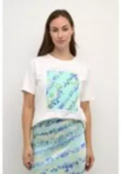 Футболка с принтом CUGITH BARBARA Culture, белый