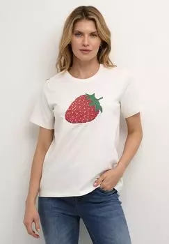 Футболка с принтом CUGITH FRUIT Culture, цвет spring w strawberry