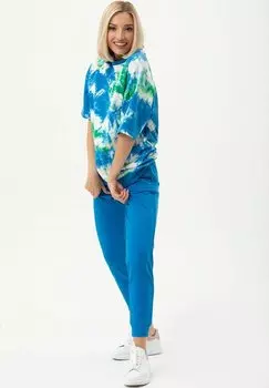 Футболка с принтом CUL8R, синий