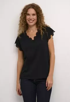 Футболка с принтом Culture, черный