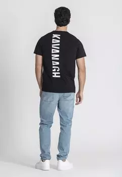 Футболка с принтом CUT Gianni Kavanagh, черный