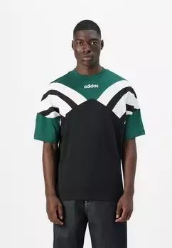 Футболка с принтом CUTLINE TEE UNISEX Adidas Originals, черный