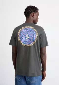 Футболка с принтом CYLINDERZ Volcom, черный