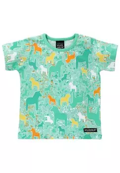 Футболка с принтом DALA Villervalla, цвет grn
