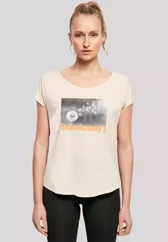 Футболка с принтом DANDELION BLUME F4NT4STIC, песочный