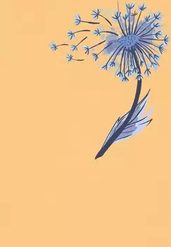 Футболка с принтом DANDELION watapparel, желтый