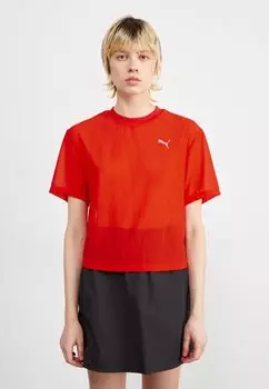 Футболка с принтом DARE TEE Puma, красный