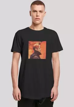 Футболка с принтом DAVID BOWIE F4NT4STIC, черный