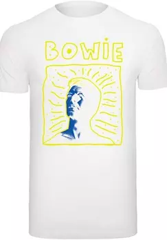 Футболка с принтом DAVID BOWIE FRAME F4NT4STIC, белый