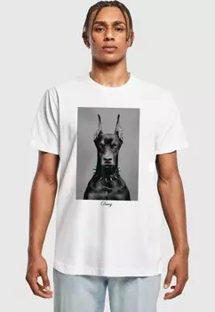 Футболка с принтом Dawg Tee Mister Tee, белый