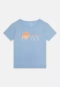 Футболка с принтом DAY AND NIGHT Roxy, цвет bel air blue