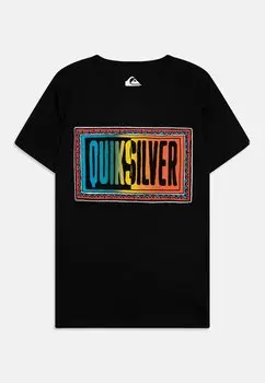 Футболка с принтом DAY TRIPPER YOUTH Quiksilver, цвет black
