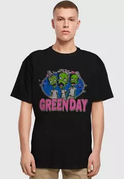 Футболка с принтом DAY ZOMBIE Merchcode, черный