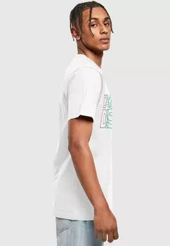 Футболка с принтом DAYTIME DISCO Mister Tee, белый