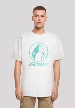 Футболка с принтом DC COMICS AQUAMAN AQUA F4NT4STIC, белый