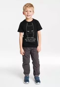 Футболка с принтом Dc Comics Batman Alway Be Yourself LOGOSHIRT, цвет schwarz