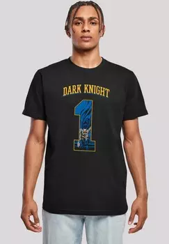 Футболка с принтом DC COMICS BATMAN FOOTBALL DARK KNIGHT F4NT4STIC, черный