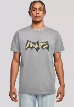 Футболка с принтом Dc Comics Superhelden Batman International F4NT4STIC, цвет heather grey