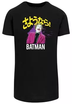 Футболка с принтом DC COMICS SUPERHELDEN BATMAN TV SERIE JOKER SPLAT F4NT4STIC, черный