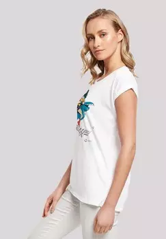 Футболка с принтом DC COMICS WOMAN STANDING F4NT4STIC, белый