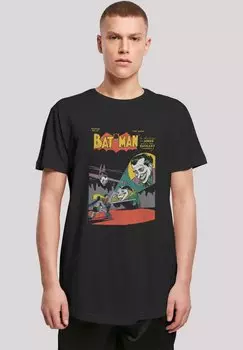 Футболка с принтом DC COMIS SUPERHELDEN BATMAN COVER F4NT4STIC, цвет black